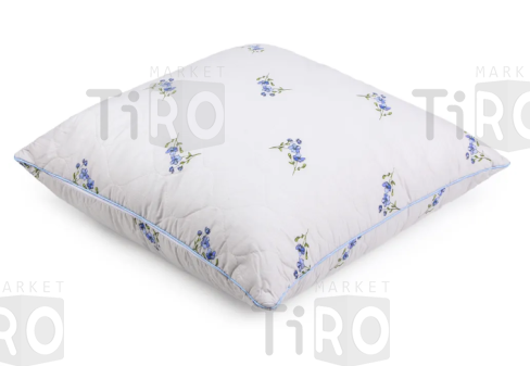 Подушка "Эльф" Лён (253) 68*68см. (лебяжий пух) 1,08кг