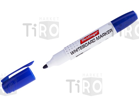 Маркер для белых досок "Yalong" YL-225208B, синий, пулевидный, 2мм/400м