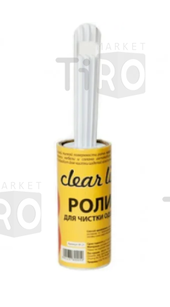 Ролик для чистки одежды Clear Line Гардероб 6834, 60сл Ролик для чистки одежды Clear Line Гардероб 6834, 60сл
