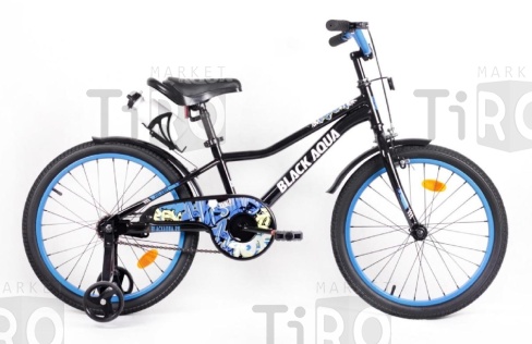 Велосипед BlackAqua Rainer 20", KG2029, 6ск (черно-синий) Велосипед BlackAqua Rainer 20", KG2029, 6ск (черно-синий)