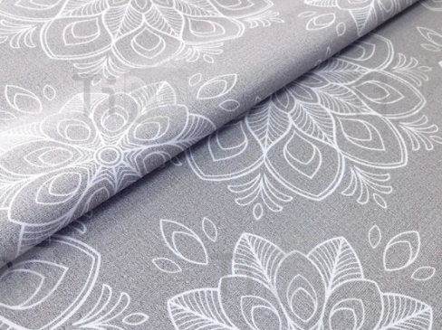 Клеенка столовая ПВХ на тканой основе, 1,37*20м, Print SТ5333-1