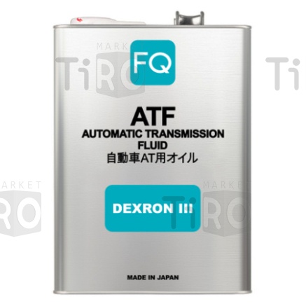 Tрансмиссионное масло FQ ATF Dexron-III, 4л