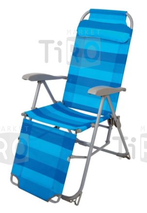 Кресло-шезлонг (К3/СН синий) 100 кг