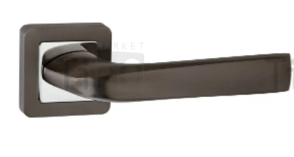 Ручка раздельная Punto (Пунто) Saturn QR GR/CP-23 графит/хром