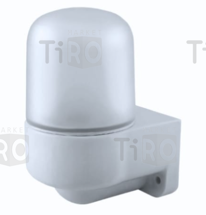 Светильник НББ 01-60-103 для бани керамика/стекло прямой IP65 E27 max 60Вт 150*110*80мм, белый