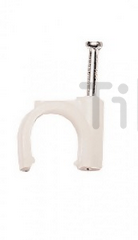 Скоба 250С-012 закругленная с гвоздем 12мм (30шт.)