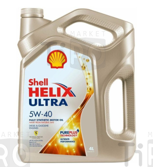 Синтетическое моторное масло Shell Helix Ultra 5W-40 SP A3/B3/A3/B4 (4л)