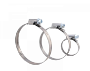 Хомут червячный NN, не перфорированный, ширина 9мм, длинна 60-80мм