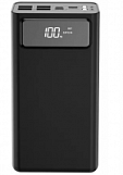 Аккумулятор внешний для мобильных устройств XO PR125, 50000mAh, черный