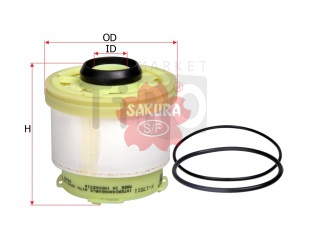Фильтр топливный Sakura F 17011