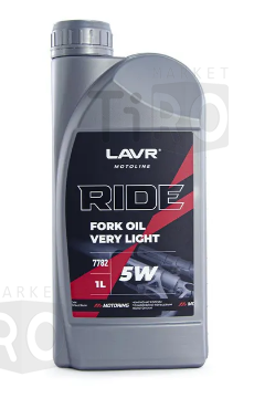 Вилочное масло Lavr Moto Ride Fork oil, Ln7782, 5W, 1л