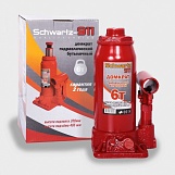 Домкрат гидравлический  бутылочный Azard Schwartz-911 6т