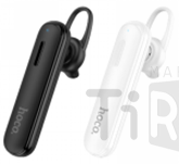 Гарнитура Bluetooth Hoco E36, цвет черный