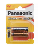 Батарейки Panasonic LR 6 Alkaline BP2/24 (пальчиковые)