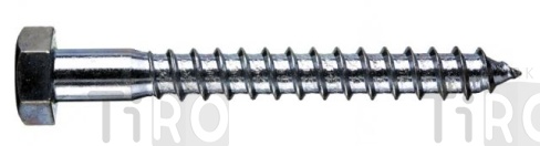 Шуруп глухарь для лаг и реек цинк 12*120 /50/
