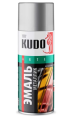 Эмаль Kudo KU-1025 аэрозольная универсальная алкидная алюминиевая (0,52л)