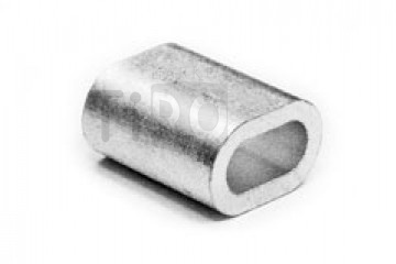 Зажим для троса алюминевый №10