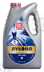 Жидкость для АКПП Лукойл ATF D-III Н, 4л Жидкость для АКПП Лукойл ATF D-III Н, 4л