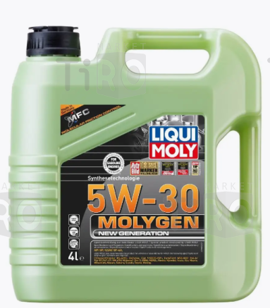 Синтетическое моторное масло Liqui Moly Molygen New Generation 5W-30, 9089, SP GF-6A (4л) Синтетическое моторное масло Liqui Moly Molygen New Generation 5W-30, 9089, SP GF-6A (4л)