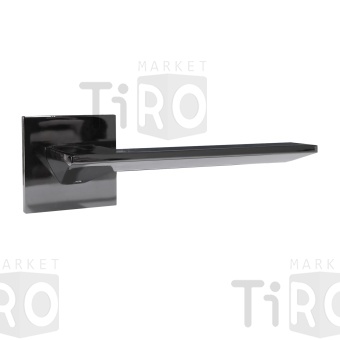 Ручка раздельная Trodos 603Е11, квадрат, 03 черный никель