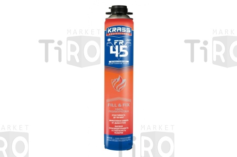 Пена Krass Professional V45 професиональная FR огнестойкая 0,75л.