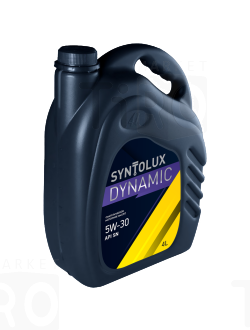 Синтетическое всесезонное моторное масло Syntolux Dynamic 5w30 4л API SN