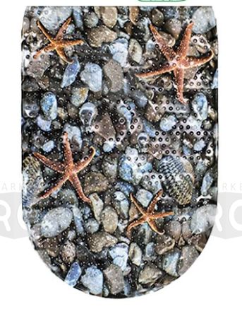 Коврик для ванной силиконовый "Bubbles" 7122 с присосками 38*69см. микс