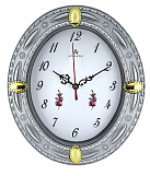 Часы настенные "Atlantis" 690 silver