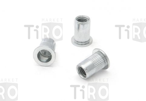 Заклепки резьбовые стальные с насечкой М10*21 мм (50 шт в пакете) 457920