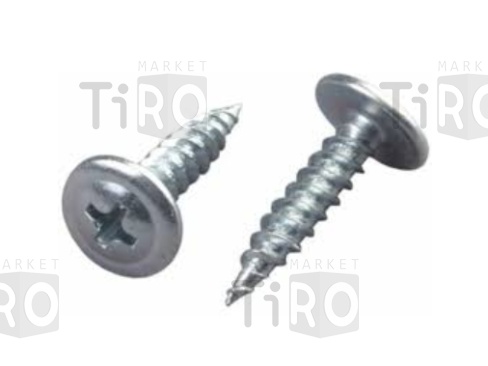 Саморез 017Е-42-16 с прессшайбой, металл до 0,9мм цинк 4,2*16 (350шт.)