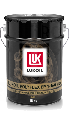 Смазка Полифлекс, Лукойл ЕР 1-160 HD, 400 гр (диапазон рабочих температур от -30°С до +120°С)