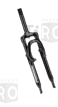 Вилка передняя 24" Bravo-327L HL 1"х172 мм, V-brake/черная 110254