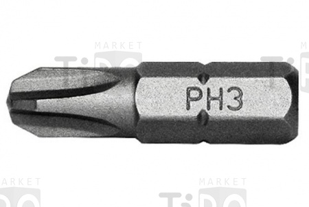 Бита 1/4" C6,3 Ph3-25мм (10 шт./кор.) "Quadro Torsion" 410325