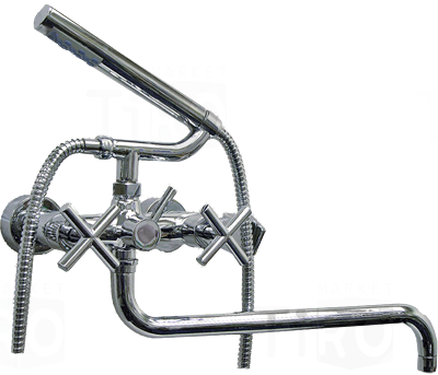 Смеситель для ванны Orta Sailor №43 HB6040853C-180 короткий излив,картридж 35мм