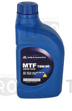 Трансмиссионное синтетическое масло Hyundai MTF SAE, 75W-90, GL-4, 1л