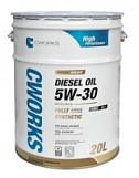 Cинтетическое моторное масло Superia Cworks Diesel Oil, 5W30, DL-1, 20л, Япония