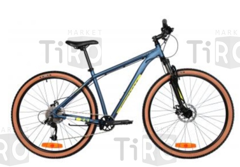 Велосипед Foxx Meridian 29" 174282, синий, алюминий, размер 22 Велосипед Foxx Meridian 29" 174282, синий, алюминий, размер 22