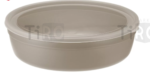 Миска Idea М1303, 2,8л с крышкой капучино Миска Idea М1303, 2,8л с крышкой капучино