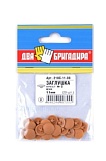 Заглушка декоративная №2 бук, 210С-11-08 крест, 11мм