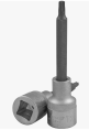 Головка 1/2"DR торцевая, c вставкой "Torx", S07H4345, Т-45, L-100мм Головка 1/2"DR торцевая, c вставкой "Torx", S07H4345, Т-45, L-100мм