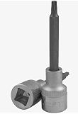 Головка 1/2"DR торцевая, c вставкой "Torx", S07H4345, Т-45, L-100мм