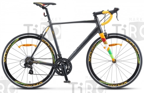 Велосипед Stels V010, XT280 28" (21.5" Синий/желтый)