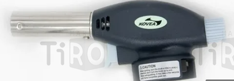 Горелка газовая с пьезоэлементом "Kovea" №107-1, 80гр/ч, 1кВт Горелка газовая с пьезоэлементом "Kovea" №107-1, 80гр/ч, 1кВт
