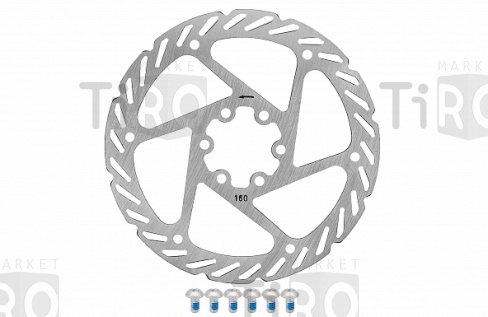 Ротор MK05, 510257 дискового тормоза 160 мм