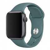 Ремешок Watch Series 38/40мм силиконовый зеленый