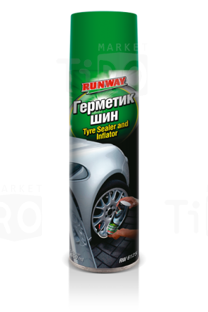 RUNWAY Герметик шин 650 мл (аэрозоль)   RW6125