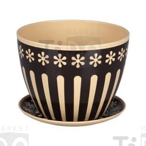 Горшок цветочный Уфа "Валенсия" 1,7л. М4602 /18/