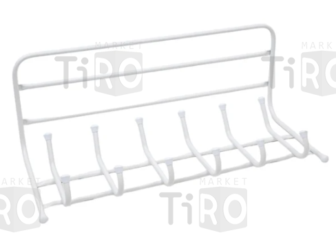 Вешалка настенная (ВП6/МБ матовый белый) (605х265х245мм)