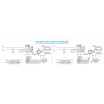 Сигнал звуковой 2 рожка воздушный Skyway 005 S07601005