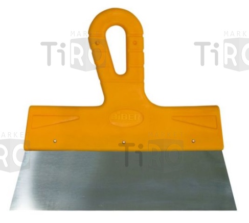 Шпатель Акор  300мм  гладкий нерж.сталь /24/